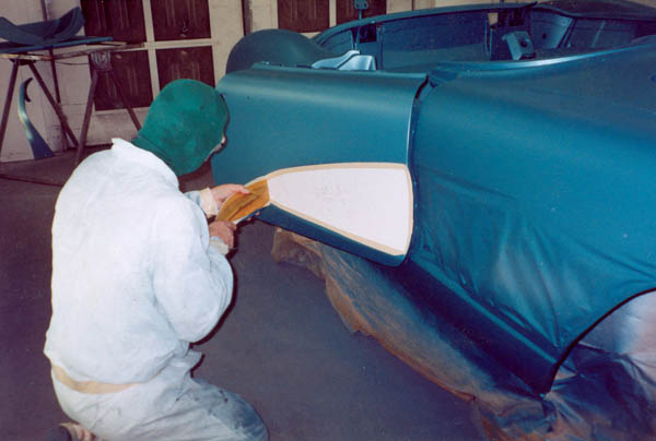 59 CORVETTE NEWLY PAINTED CROWN SAPHIRE